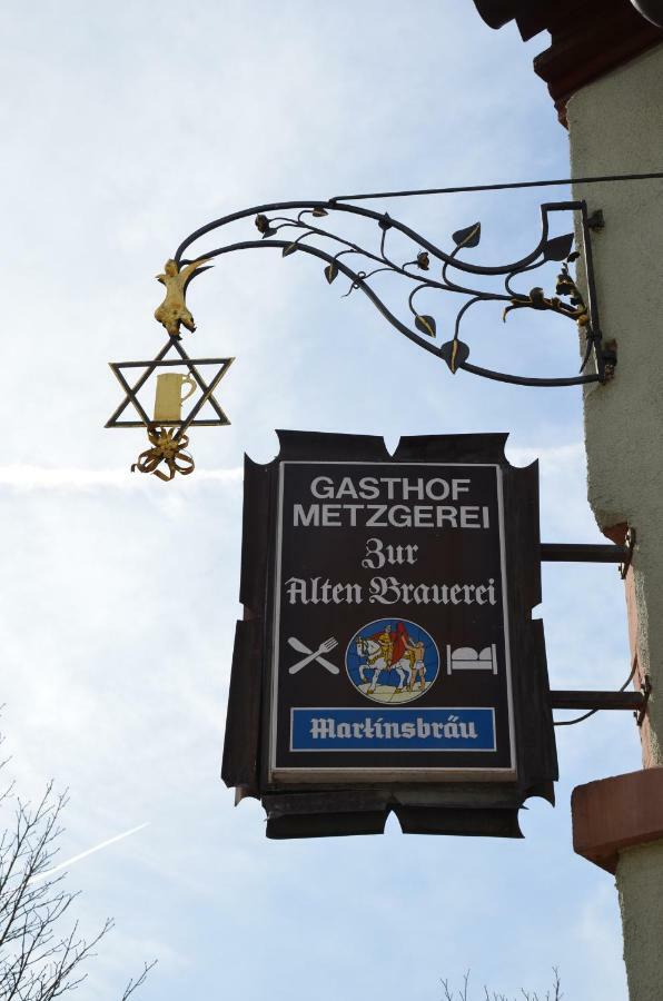 Wirtshaus & Hotel Zur Alten Brauerei Zapf Uettingen Exterior foto