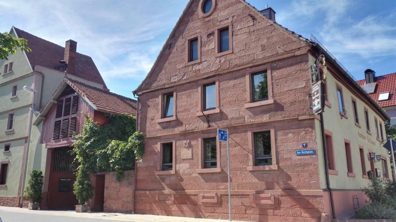 Wirtshaus & Hotel Zur Alten Brauerei Zapf Uettingen Exterior foto